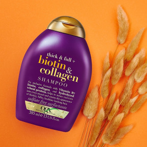 OGX Biotin & Collagen Volumising  Шампоан за сгъстяване и обем на косата , 385ml