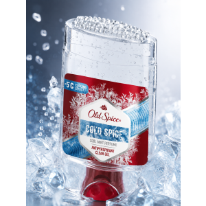 Old Spice Cold Spice Antiperspirant Clear Gel Део - гел против изпотяване с освежаващ аромат на хладна мента, 70ml