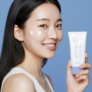 OOTD Water Glow Derma Sun Cream Слънцезащитният Хидратиращ крем за лице с хиалуронова киселина, SPF 50 , 50ml