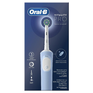 Oral-B Vitality Pro  Clean Blue Електрическа четка за зъби, синя - 24 месеца гаранция