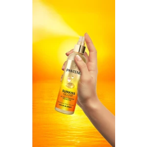 Pantene Sunkiss Glow Leave-In Spray Слънцезащитен спрей за коса за силна и блестяща коса , 200ml