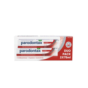 Parodontax Clasic Fluoride DUO Паста за зъби срещу кървенето на венците - 75ml - 2 бр. Комплект