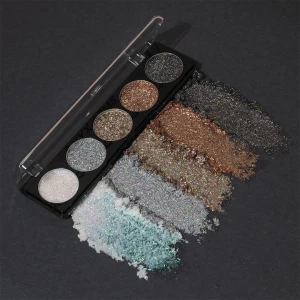 Profusion Cosmetics  Glitter Palette Onyx Gems Брокатена палитра сенки за очи - 4,5 g