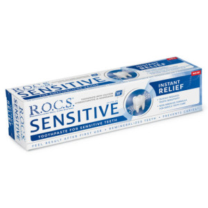 R.O.C.S. Pasta Sensitive Instant Relief Паста за чувствителните зъби, 75ml