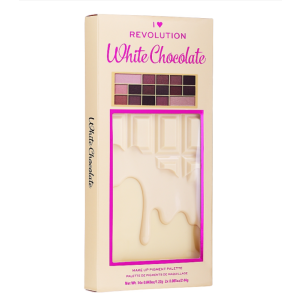 Revolution I Heart Wonder Palette White Chocolate  Eyeshadow Palette   Палитра сенки за очи-16 цвята