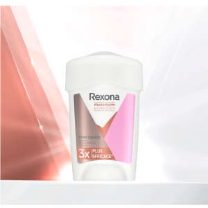 Rexona Maximum Protection Confidence Крем-дезодорант против изпотяване с 96-часова, 45ml