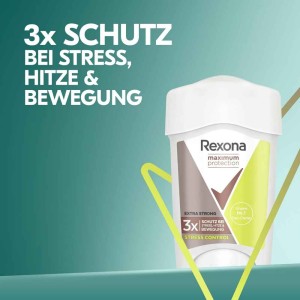 Rexona Maximum Protection Stress Control  Крем-стик против изпотяване за дълготрайна свежест, 45ml