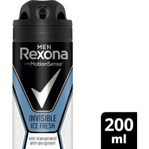Rexona Men Motionsense Invisible Ice Fresh 48h Dry Protection Дезодорант против изпотяване за мъже , 200ml