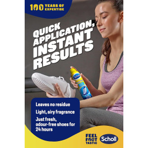 Scholl Fresh Step Shoe Sprey Спрей за обувки против неприятна миризма , 150ml