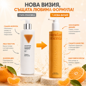 SEVANTEEN Mandarin Oriental Body silk  Хидратиращо мляко за тяло  с  аромат и блясък , 250ml