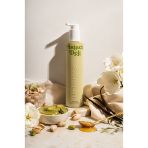 SEVENTEEN Pistach Deli Body Silk – Shimmer Effect Хидратиращо мляко за тяло с аромат и блестящи частици , 250ml
