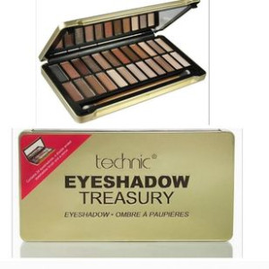 Technic Eyeshadow Treasury - Gold       Палитра  сенки  за очи   24 цвята