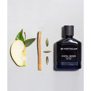 Tom Tailor Cool Mind  Eau de Toilette Мъжка тоалетна вода  с кехлибарено-дървесни нотки  , 50ml