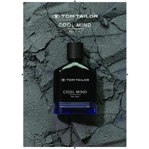 Tom Tailor Cool Mind  Eau de Toilette Мъжка тоалетна вода  с кехлибарено-дървесни нотки  , 50ml