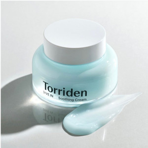 Torriden DIVE-IN Soothing Cream Успокояващ крем за лице с хиалуронова киселина , 100ml