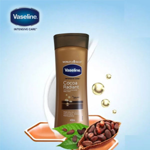 Vaseline Intensive Care Cocoa Radiant Хидратиращо мляко за тяло с какаово масло, 400ml