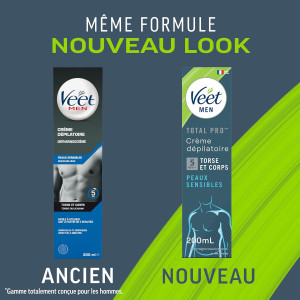 Veet Men Sensitive  Депилиращ крем  за чувствителна кожа за мъже ,200ml