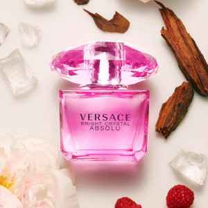 Versace Bright Crystal Absolu  Set ( 90 ml EDP + 100 Body losion + 100 shower gel + Bag ) Дамски подаръчен комплект
