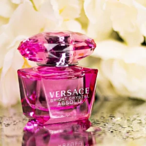 Versace Bright Crystal Absolu  Set ( 90 ml EDP + 100 Body losion + 100 shower gel + Bag ) Дамски подаръчен комплект