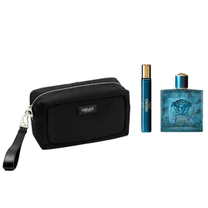 Versace Eros Set  ( 100 ml EDT + 10 ml EDT + Bag )  Мъжки подаръчен комплект