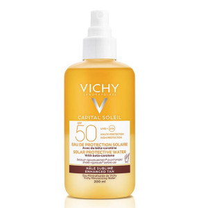 Vichy Capital Soleil Виши Слънцезащитна вода за подобряване на тена SPF 50+ , 200ml