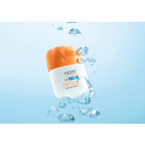 Vichy Capital Soleil UV Aqua Hydrating Invisible Fluid SPF50 Незабележим слъцезащитен флуид за лице SPF50 , 50ml
