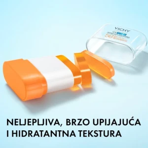 Vichy Capital Soleil UV Aqua Invisible Sun Stick Face SPF50+ Слънцезащитен стик за лице и устни SPF50+, 9g