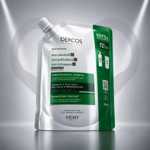 VICHY DERCOS ANTI-DANDRUFF Шампоан против пърхот за мазен скалп , 390ml