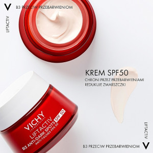 Vichy Liftactiv B3 Anti-Dark Spots Крем за лице против хиперпигментация и бръчки SPF50 , 50ml