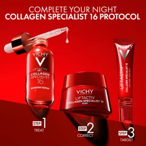 Vichy Liftactiv Collagen Specialist Eye Care Коригиращ крем за околоочен контур против стареене, 15ml