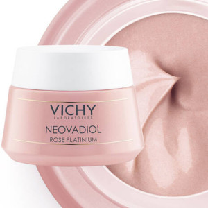 Vichy Neovadiol Rose Platinium Озаряващ и подсилващ дневен крем за зряла кожа с Роза и Платина, 50ml