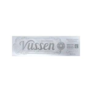 Vussen H  Brightening Избелваща паста за зъби с грижа за емайла с хидроксиапатит 5%, 120g