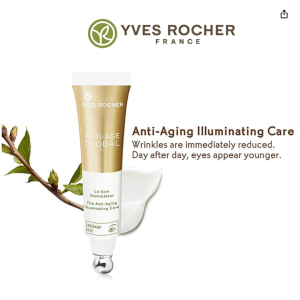 Yves Roche Anti - Age Global Illuminating Eye Cream Озаряващият околоочен крем против бръчки, 15ml