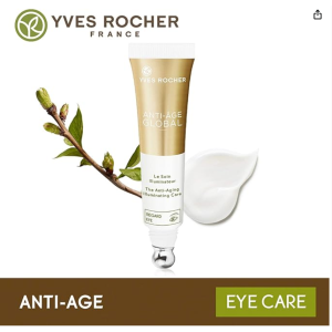 Yves Roche Anti - Age Global Illuminating Eye Cream Озаряващият околоочен крем против бръчки, 15ml