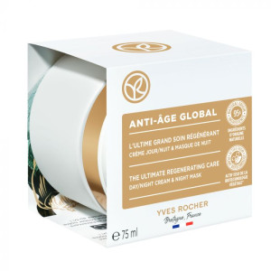 Yves Rocher ANTI AGE GLOBAL Grand Soin Дневен крем против стареене за всички типове кожа, 75ml