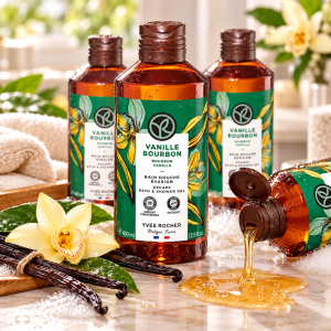 Yves Rocher Bain Nature Vanille Bourbon Bath and Shower Gel Душ гел с аромат на Бурбонска ванилия, 400ml