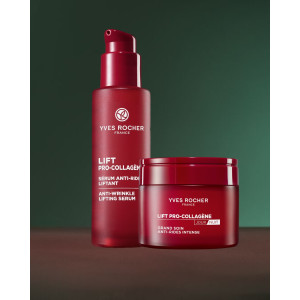 Yves Rocher Lift Pro-Collagen Anti-Wrinkle Intense Care  Интензивен крем за лице против бръчки, дневен и нощен ,75ml